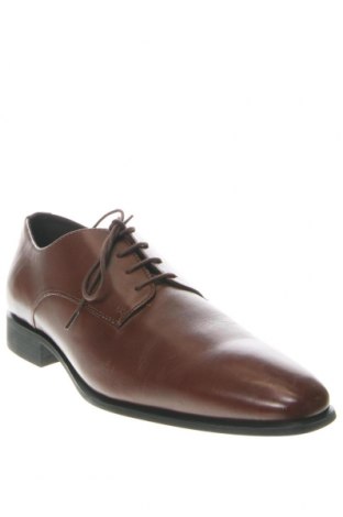 Мъжки обувки Geox, Размер 44, Цвят Кафяв, Цена 170,04 лв.