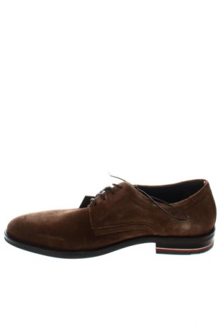 Мъжки обувки Tommy Hilfiger, Размер 45, Цвят Кафяв, Цена 281,00 лв.