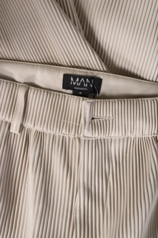 Мъжки панталон Boohoo, Размер M, Цвят Бежов, Цена 46,00 лв.