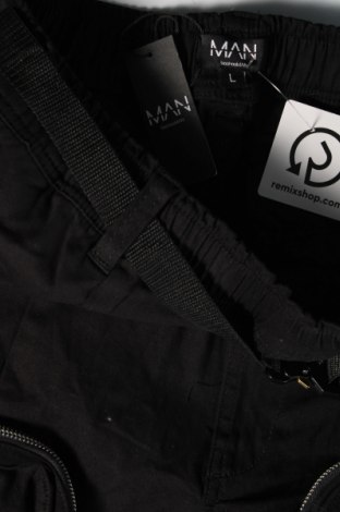 Ανδρικό παντελόνι Boohoo, Μέγεθος L, Χρώμα Μαύρο, Τιμή 10,20 €