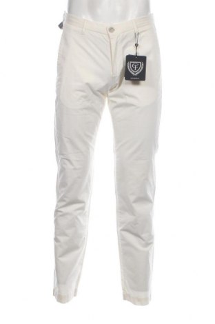 Мъжки панталон Cottonfield, Размер M, Цвят Бял, Цена 29,97 лв.