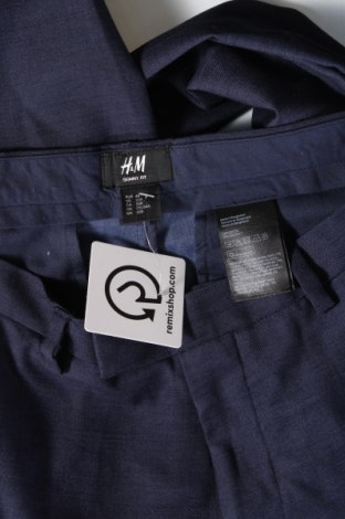 Pantaloni de bărbați H&M, Mărime M, Culoare Albastru, Preț 15,26 Lei