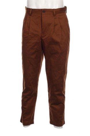 Мъжки панталон Mango, Размер M, Цвят Кафяв, Цена 22,14 лв.