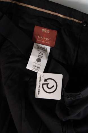 Pantaloni de bărbați Marks & Spencer, Mărime L, Culoare Negru, Preț 13,32 Lei