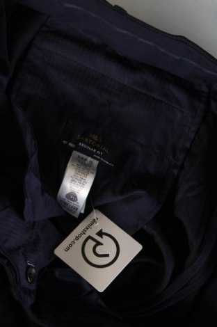 Męskie spodnie Marks & Spencer, Rozmiar XL, Kolor Niebieski, Cena 34,54 zł