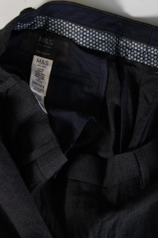 Męskie spodnie Marks & Spencer, Rozmiar XL, Kolor Niebieski, Cena 25,91 zł