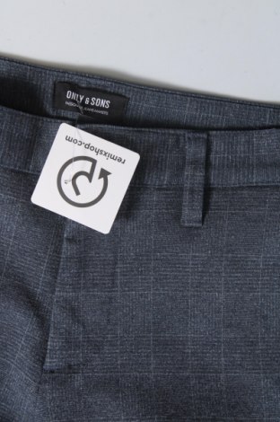 Pantaloni de bărbați Only & Sons, Mărime XS, Culoare Albastru, Preț 19,08 Lei