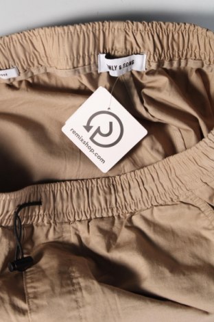 Мъжки панталон Only & Sons, Размер M, Цвят Бежов, Цена 13,12 лв.