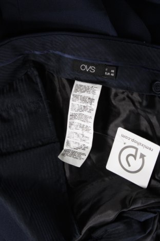 Pantaloni de bărbați Oviesse, Mărime M, Culoare Albastru, Preț 36,32 Lei