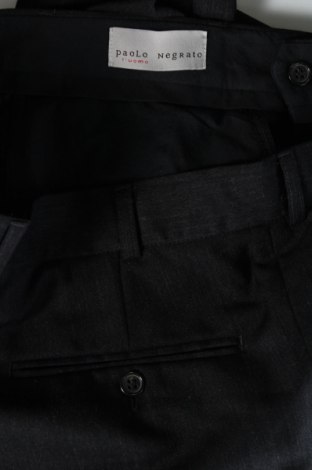 Pantaloni de bărbați Paolo Negrato, Mărime L, Culoare Gri, Preț 111,84 Lei