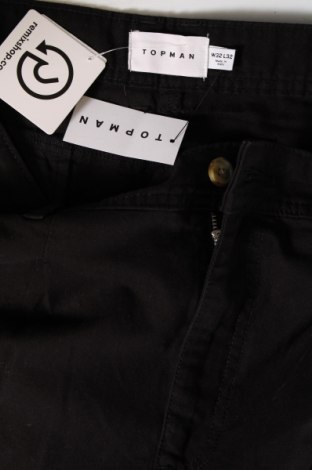 Ανδρικό παντελόνι Topman, Μέγεθος M, Χρώμα Μαύρο, Τιμή 7,19 €