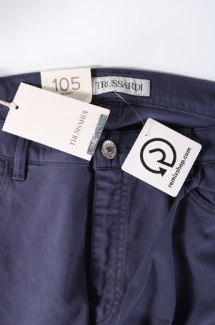 Pantaloni de bărbați Trussardi, Mărime S, Culoare Albastru, Preț 100,66 Lei