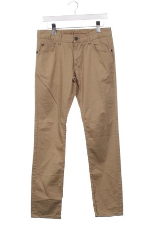 Мъжки панталон Zara Man, Размер XS, Цвят Бежов, Цена 13,50 лв.