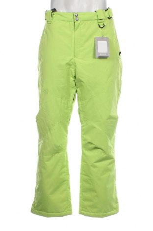 Pantaloni bărbătești pentru sporturi de iarnă, Mărime L, Culoare Verde, Preț 264,48 Lei