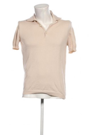 Ανδρικό πουλόβερ, Μέγεθος S, Χρώμα  Μπέζ, Τιμή 8,61 €