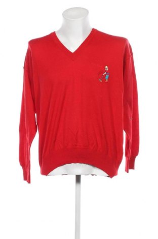 Мъжки пуловер, Размер M, Цвят Червен, Цена 16,24 лв.