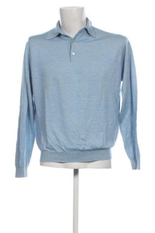 Ανδρικό πουλόβερ, Μέγεθος M, Χρώμα Μπλέ, Τιμή 11,66 €