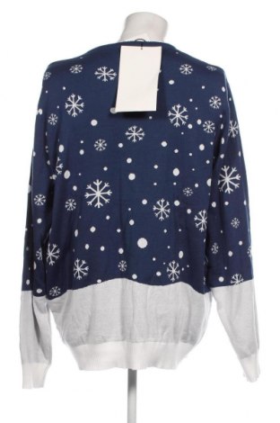 Ανδρικό πουλόβερ, Μέγεθος 4XL, Χρώμα Μπλέ, Τιμή 18,49 €