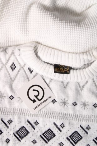 Ανδρικό πουλόβερ, Μέγεθος M, Χρώμα Λευκό, Τιμή 8,43 €