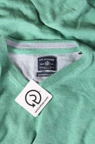 Мъжки пуловер A.W.Dunmore, Размер L, Цвят Зелен, Цена 29,00 лв.
