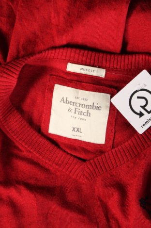 Pulover de bărbați Abercrombie & Fitch, Mărime XXL, Culoare Roșu, Preț 148,88 Lei