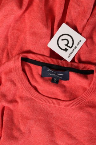 Męski sweter Andrew James, Rozmiar XL, Kolor Czerwony, Cena 134,85 zł
