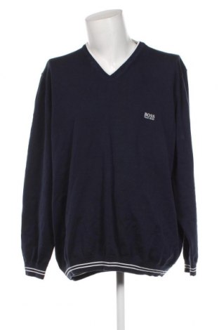 Ανδρικό πουλόβερ BOSS, Μέγεθος 4XL, Χρώμα Μπλέ, Τιμή 84,74 €