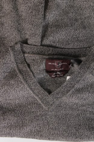 Męski sweter Black Brown 1826, Rozmiar S, Kolor Szary, Cena 38,96 zł