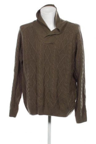 Ανδρικό πουλόβερ Bpc Bonprix Collection, Μέγεθος XL, Χρώμα Πράσινο, Τιμή 7,18 €