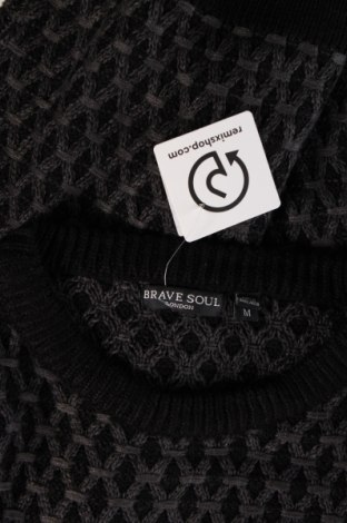 Ανδρικό πουλόβερ Brave Soul, Μέγεθος M, Χρώμα Γκρί, Τιμή 11,15 €