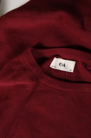 Herrenpullover C&A, Größe XL, Farbe Rot, Preis 10,09 €