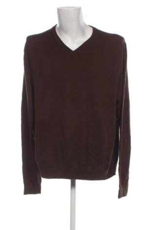 Мъжки пуловер C&A, Размер XXL, Цвят Кафяв, Цена 9,57 лв.