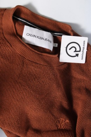 Herrenpullover Calvin Klein Jeans, Größe M, Farbe Braun, Preis 31,49 €