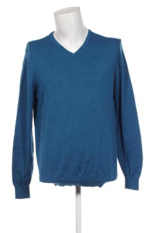 Ανδρικό πουλόβερ Casa Moda, Μέγεθος L, Χρώμα Μπλέ, Τιμή 18,41 €