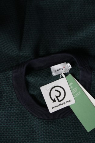 Ανδρικό πουλόβερ Celio, Μέγεθος M, Χρώμα Πράσινο, Τιμή 16,36 €