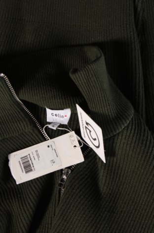 Ανδρικό πουλόβερ Celio, Μέγεθος M, Χρώμα Πράσινο, Τιμή 10,20 €