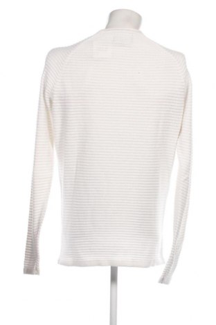 Мъжки пуловер Core By Jack & Jones, Размер M, Цвят Бял, Цена 18,02 лв.