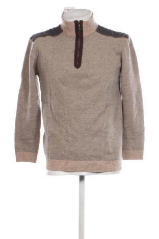 Ανδρικό πουλόβερ Cortefiel, Μέγεθος XL, Χρώμα  Μπέζ, Τιμή 8,41 €