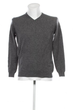 Мъжки пуловер Cortefiel, Размер L, Цвят Сив, Цена 13,60 лв.