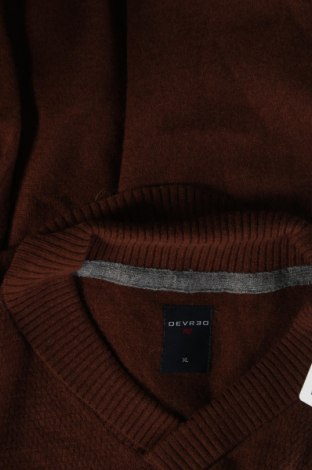Ανδρικό πουλόβερ Devred 1902, Μέγεθος XL, Χρώμα Καφέ, Τιμή 12,09 €