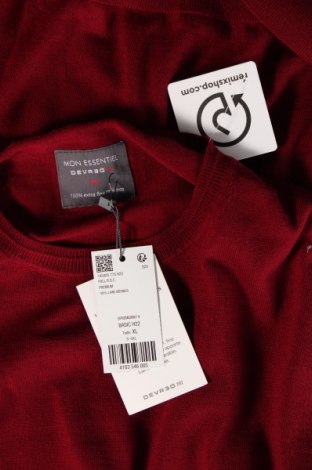 Męski sweter Devred 1902, Rozmiar XL, Kolor Czerwony, Cena 122,61 zł