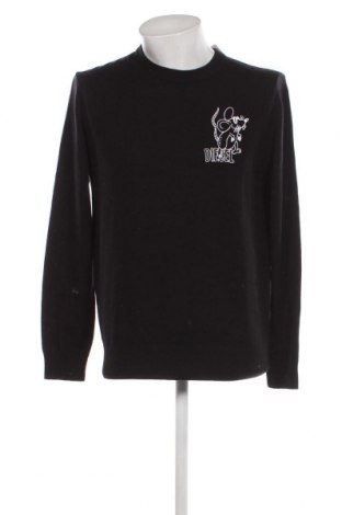 Мъжки пуловер Diesel, Размер L, Цвят Черен, Цена 189,75 лв.