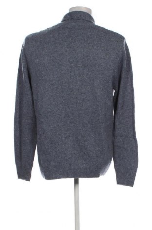 Ανδρικό πουλόβερ Dressmann, Μέγεθος XL, Χρώμα Μπλέ, Τιμή 9,88 €