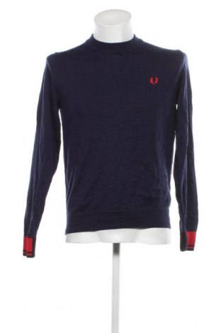 Ανδρικό πουλόβερ Fred Perry, Μέγεθος M, Χρώμα Μπλέ, Τιμή 30,68 €