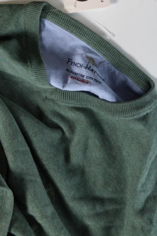 Ανδρικό πουλόβερ Fynch-Hatton, Μέγεθος XXL, Χρώμα Πράσινο, Τιμή 20,33 €