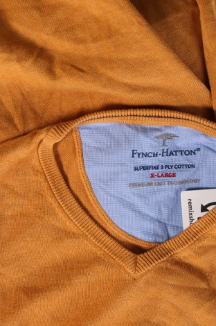 Herrenpullover Fynch-Hatton, Größe XL, Farbe Gelb, Preis € 27,18