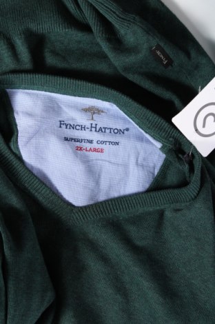 Ανδρικό πουλόβερ Fynch-Hatton, Μέγεθος XXL, Χρώμα Πράσινο, Τιμή 28,00 €