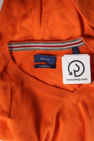 Мъжки пуловер Gant, Размер L, Цвят Оранжев, Цена 70,08 лв.