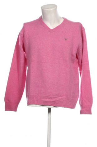 Ανδρικό πουλόβερ Gant, Μέγεθος XL, Χρώμα Ρόζ , Τιμή 37,41 €