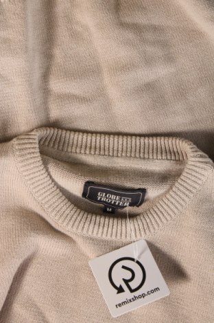 Ανδρικό πουλόβερ Globe Trotter, Μέγεθος M, Χρώμα  Μπέζ, Τιμή 9,51 €
